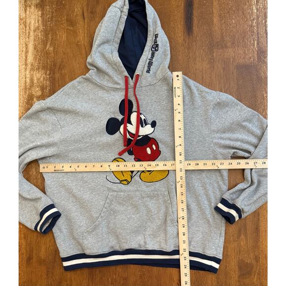 EUC Unisex Disney Parks Mickey Mouse Hoodie Sweatshirt XL? - Picture 5 of 7